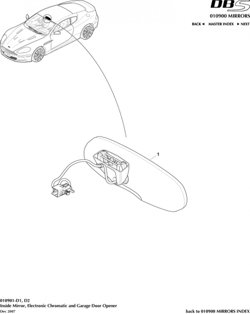 Part Diagram for Aston Martin 7G43-17700-BC