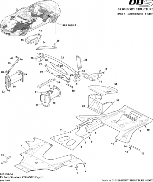 Part Diagram for Aston Martin AD33-L17C857-AB