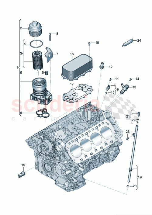 Part Diagram for Bentley 06M115311E