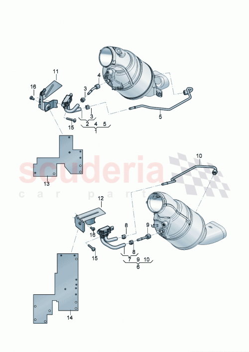 Part Diagram for Bentley 3SE131191C