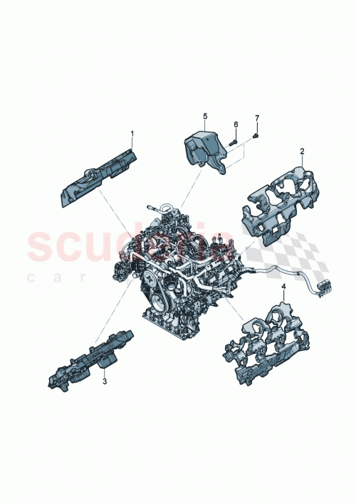 Part Diagram for Bentley 06M133876AK