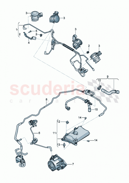 Part Diagram for Bentley 037906283F