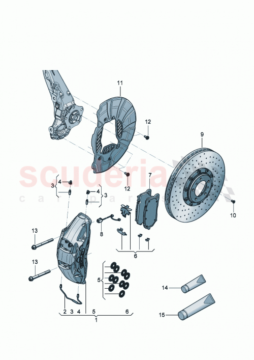 Part Diagram for Bentley 975615423M
