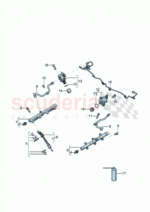 Part Diagram for Bentley 06Q109311