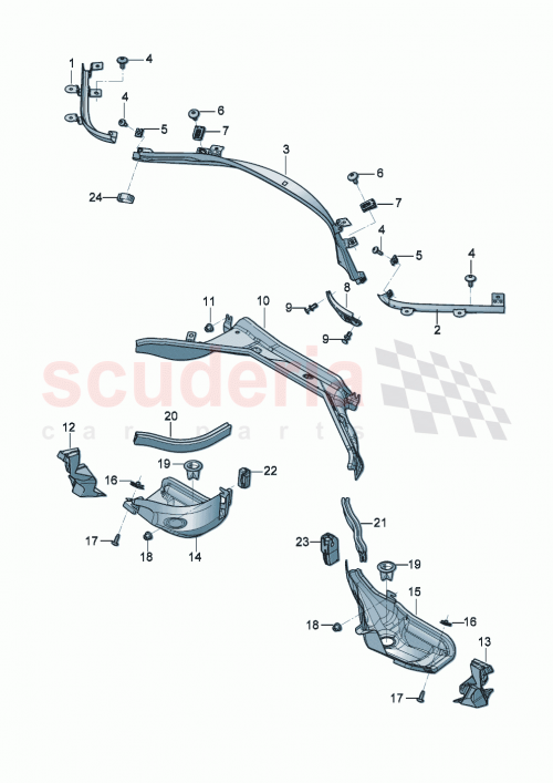 Part Diagram for Bentley 976 815 361