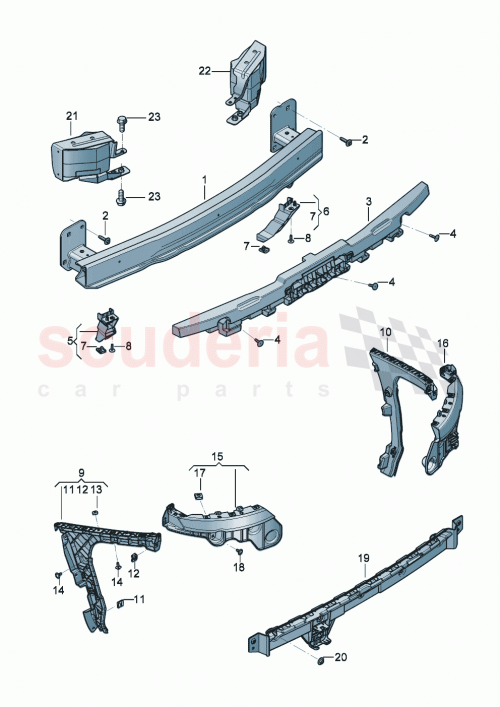 Part Diagram for Bentley 3SD 807 309 E