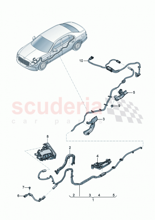 Part Diagram for Bentley 3SE 971 008 C
