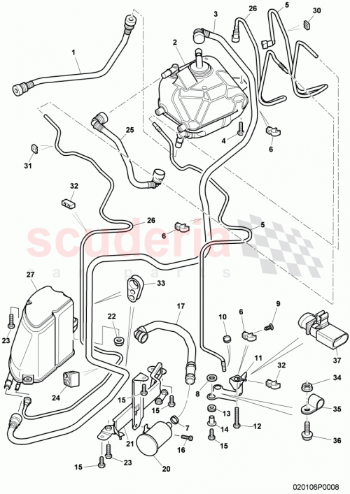 Part Diagram for Bentley N90996001