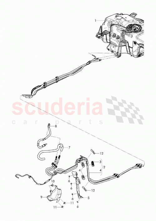 Part Diagram for Bentley 4F0 611 853 A