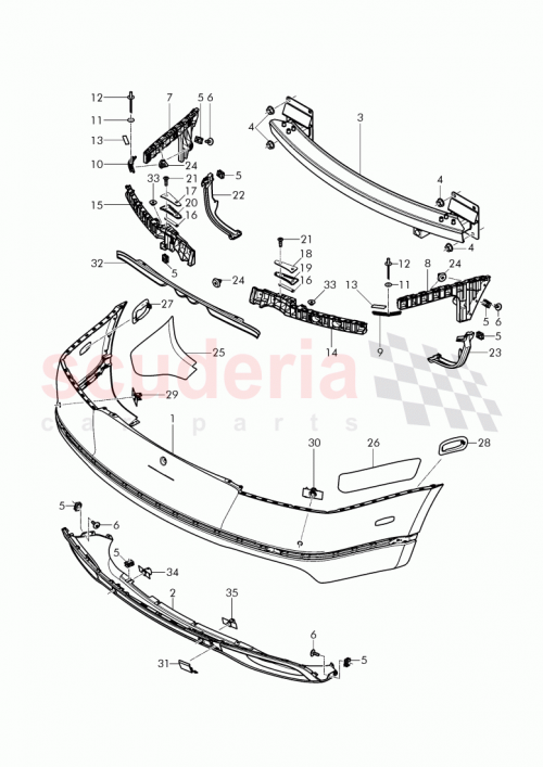 Part Diagram for Bentley 3W3 807 394 F