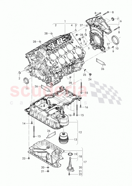 Part Diagram for Bentley N 013 815 7
