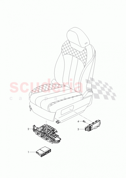 Part Diagram for Bentley 36A 959 747 B