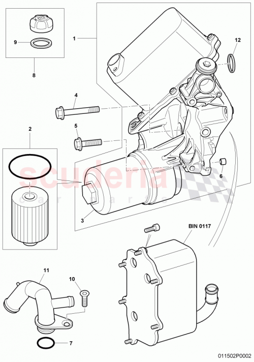 Part Diagram for Bentley 07C115433J