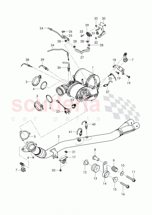 Part Diagram for Bentley 4M0 253 350 CA