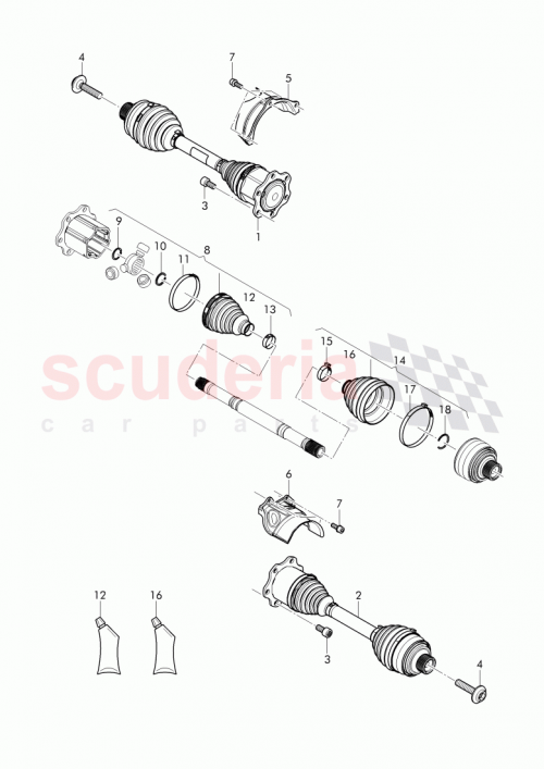 Part Diagram for Bentley 8E0407643A