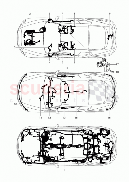 Part Diagram for Bentley 3W8 971 022 CC