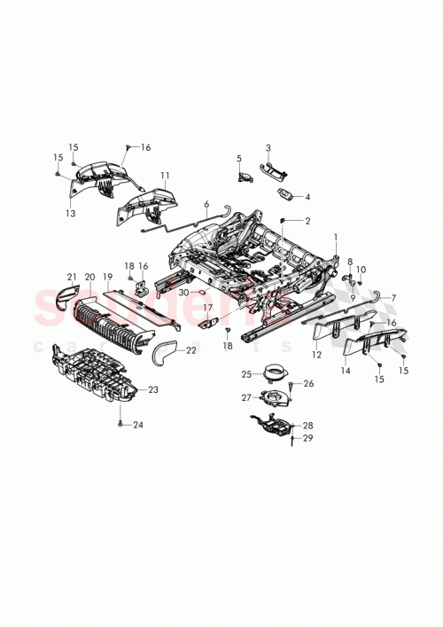 Part Diagram for Bentley 4M0 881 959
