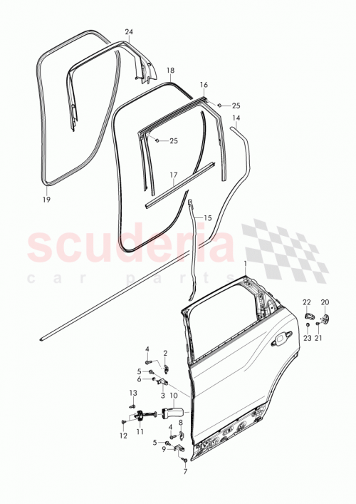 Part Diagram for Bentley 36A 833 051 A