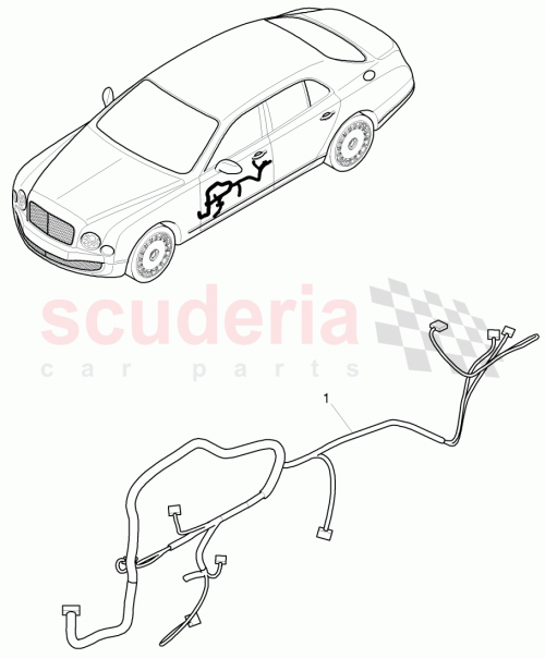 Part Diagram for Bentley 3Y2 971 121 C