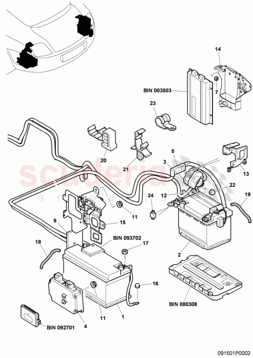 Part Diagram for Bentley 3W5937513