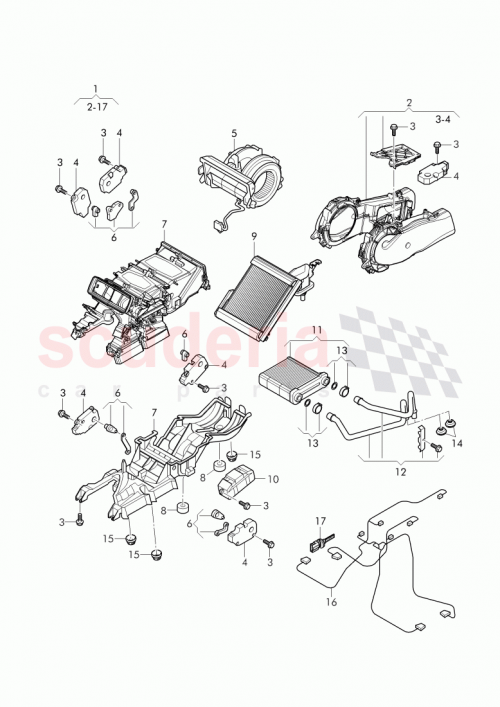 Part Diagram for Bentley 1K0907543E