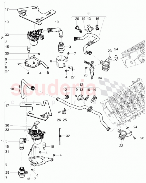 Part Diagram for Bentley 3W0131149M