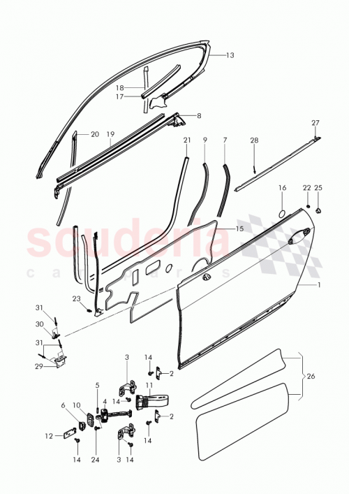 Part Diagram for Bentley WHT 007 012