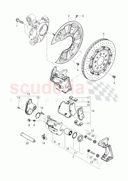 Part Diagram for Bentley 3Y0 698 451 C