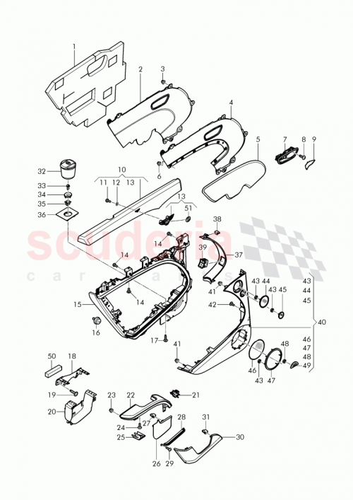 Part Diagram for Bentley 3Y5 864 066 A