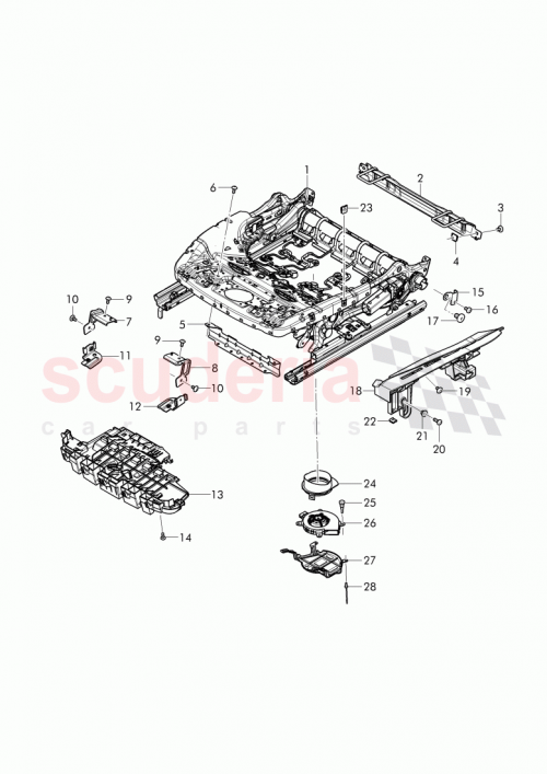 Part Diagram for Bentley N0154523