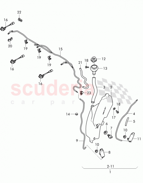 Part Diagram for Bentley 3W0 955 964 M