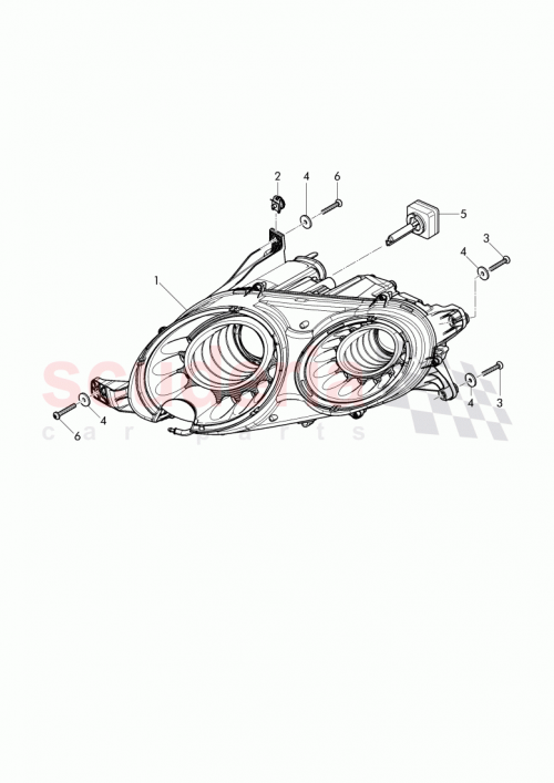 Part Diagram for Bentley 3W1 941 016 BR