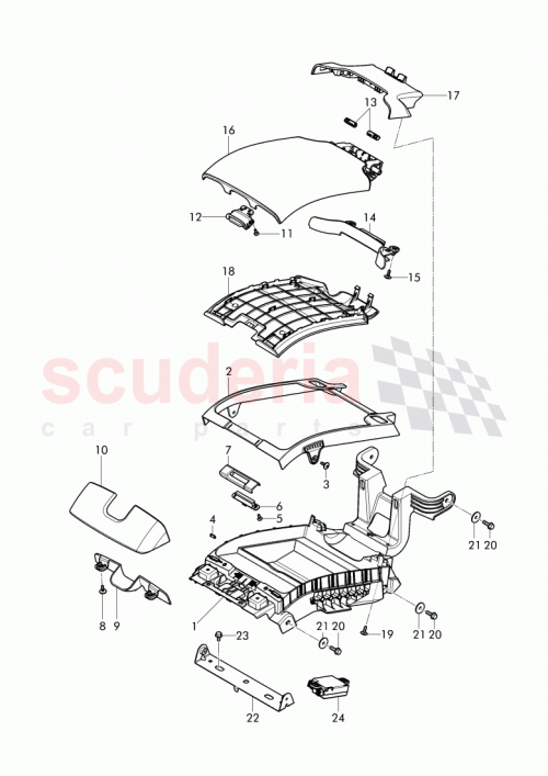 Part Diagram for Bentley 4W0 885 947