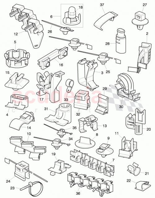 Part Diagram for Bentley 8D9971848A
