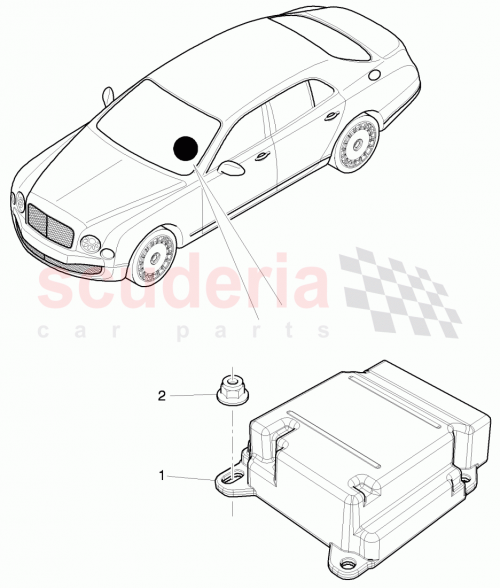 Part Diagram for Bentley 4H0 907 637 K