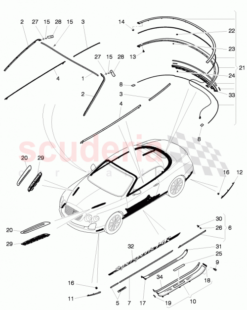 Part Diagram for Bentley WHT002253