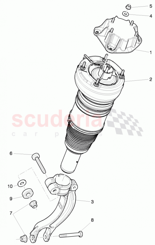 Part Diagram for Bentley 3Y0413336A