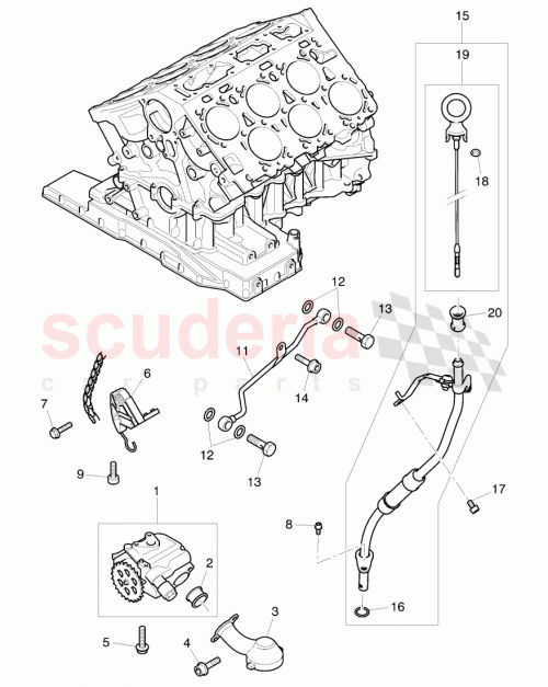 Part Diagram for Bentley 07C 115 636 D