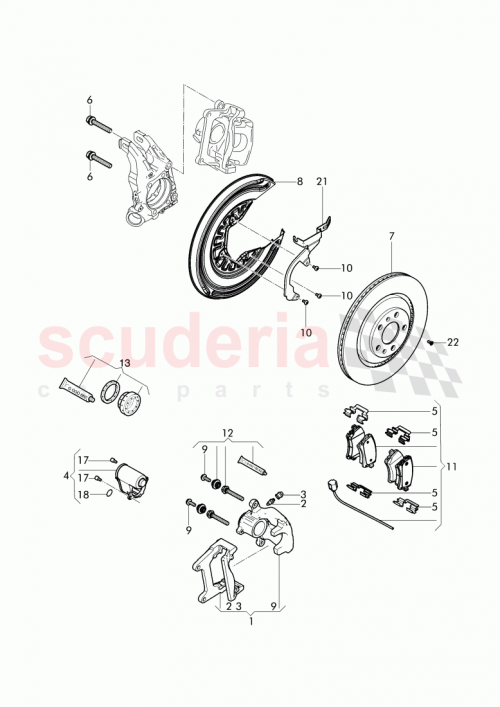 Part Diagram for Bentley 3W0 698 679 G