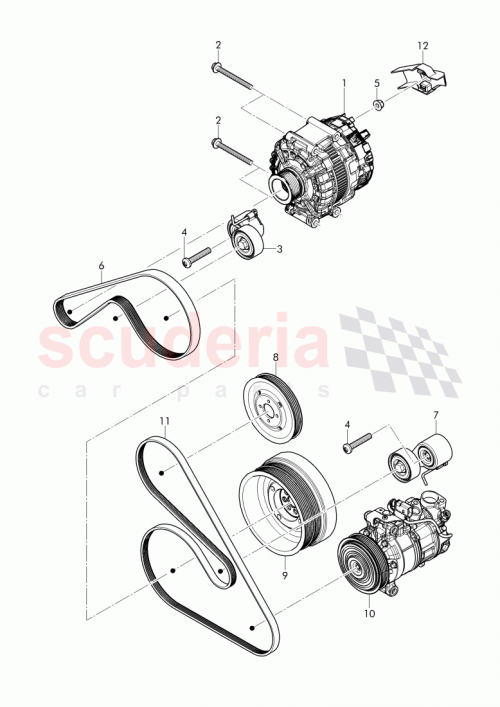 Part Diagram for Bentley 07P 145 299