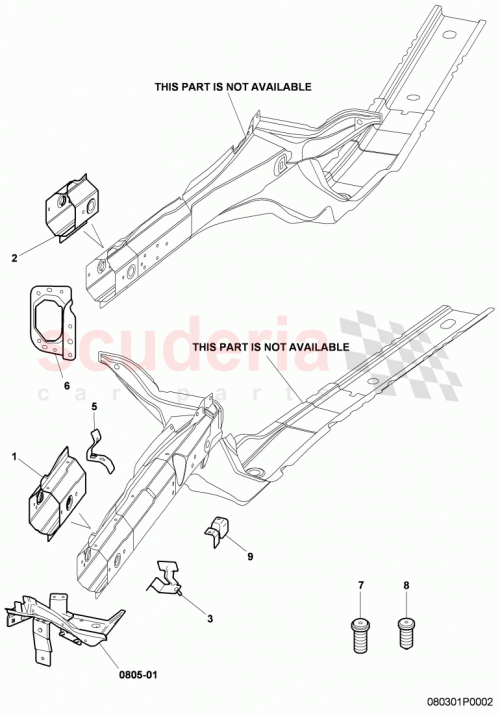 Part Diagram for Bentley 3W5813751