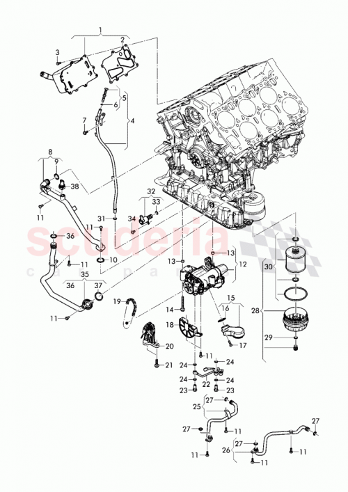 Part Diagram for Bentley 07P 115 562 B