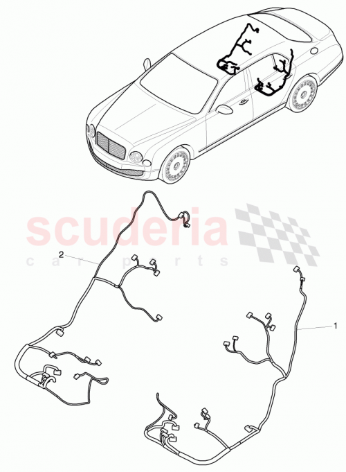 Part Diagram for Bentley 3Y2 971 339 J