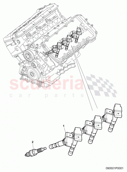 Part Diagram for Bentley 101905600B