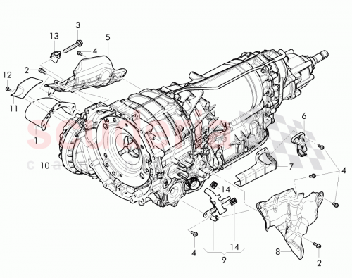 Part Diagram for Bentley 3W0 301 327 F