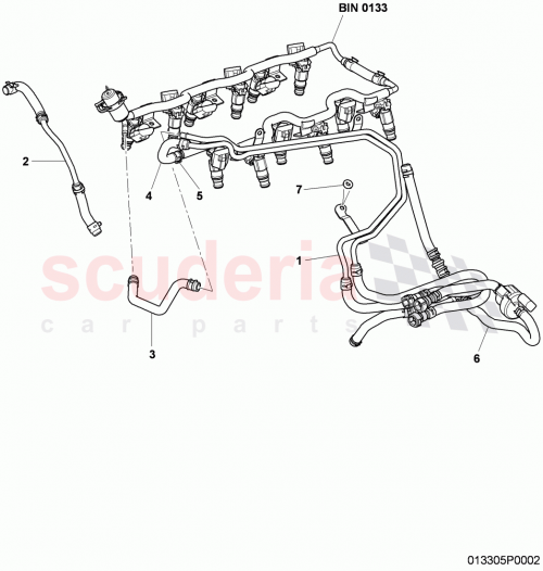 Part Diagram for Bentley 3W0198675
