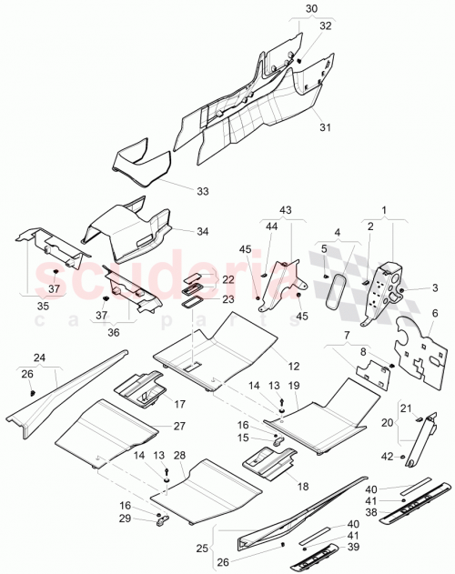 Part Diagram for Bentley 3Y2 864 172