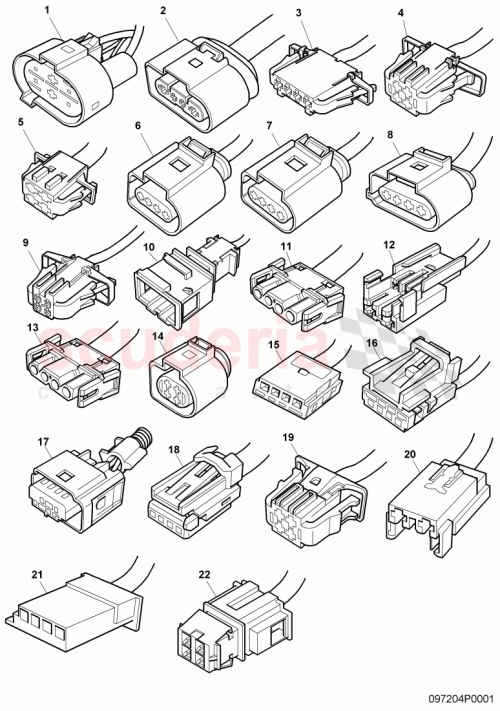 Part Diagram for Bentley 1J0972772