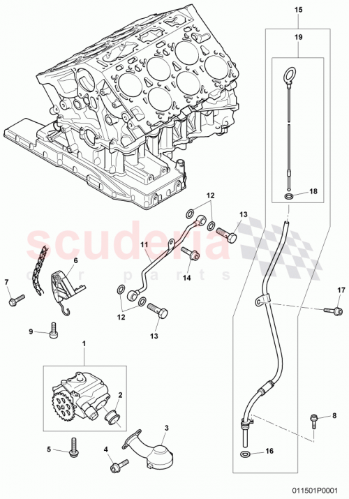 Part Diagram for Bentley 07D115124