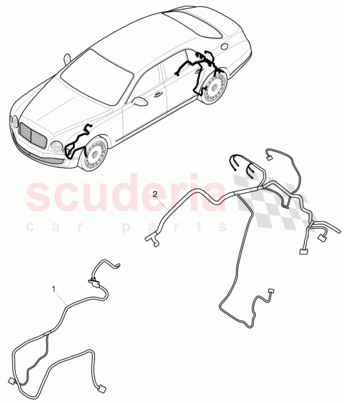 Part Diagram for Bentley 3Y0 971 561 M